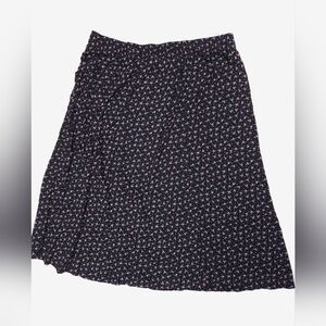 Maggie Lawrence Union Made Vintage Rayon Floral Skirt Women's 26/28 US XL